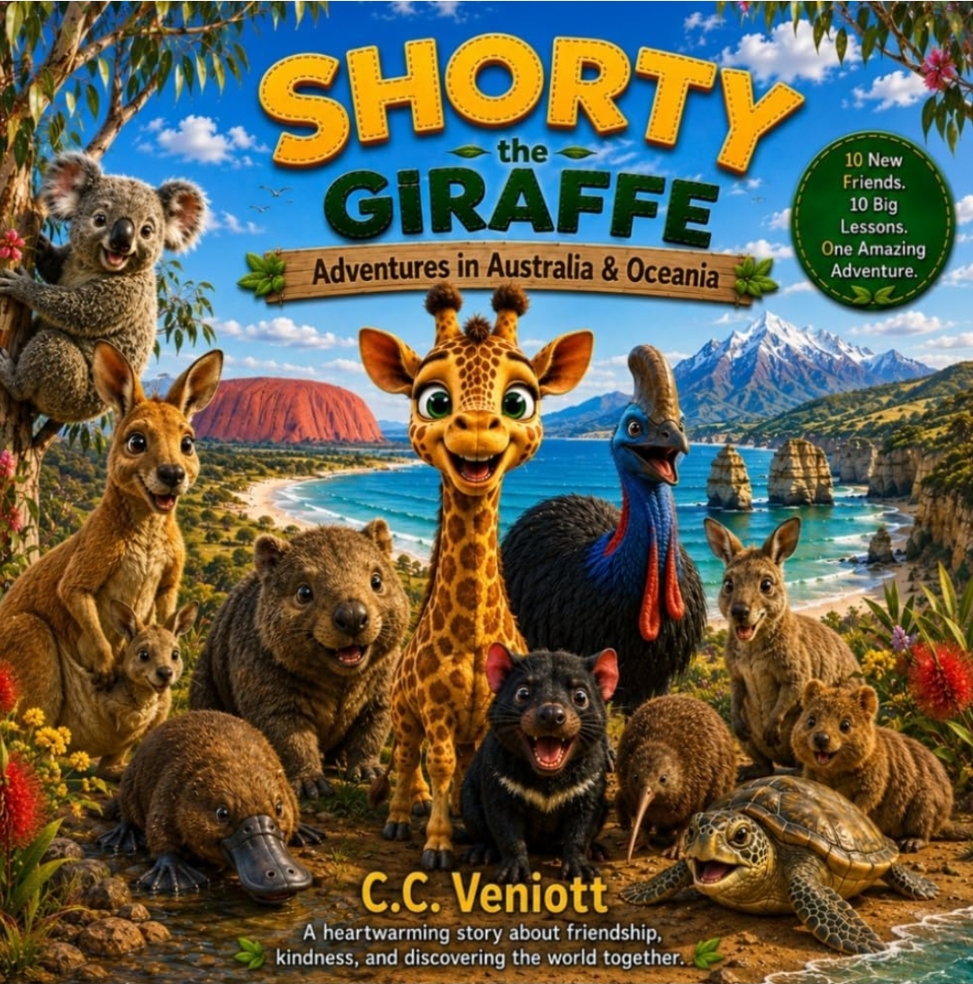 Cover of Shorty the Giraffe: Adventures in Australia & Oceania